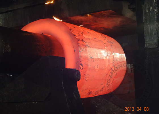 ASTM 1045 DIN CK45 Forged Cylinder barrel forging carbon steel , EF + LF + VD