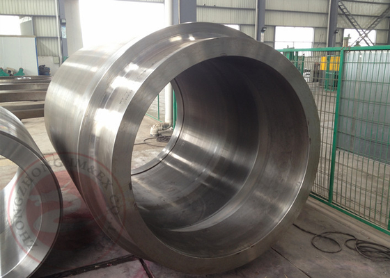 ASTM 1045 DIN CK45 Forged Cylinder barrel forging carbon steel , EF + LF + VD
