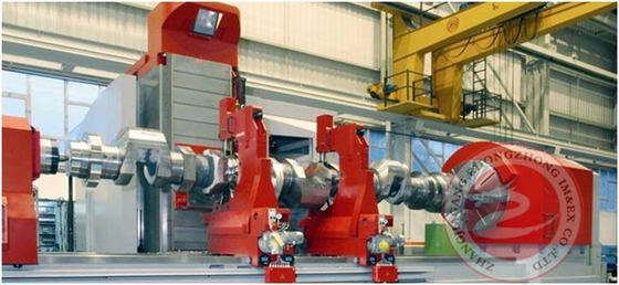 Heave Air Compressor Crankshaft Forging 100 Ton For Oil Field , ASTM EN ISO