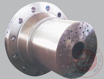 Pressure vessel, tube plate, oil part, cylinder, piston, flange, forged component