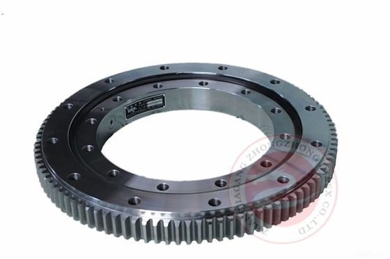 OEM Custom Carbon Steel Ring Flange Forging / Forged Slew Bearing , Height 1500mm