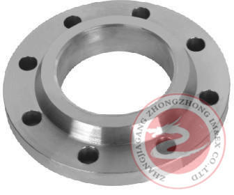 Alloy Steel 42CrMo4 Ring Flange Open Die Forging For Gas Pipe Industry , EF + LF + VD