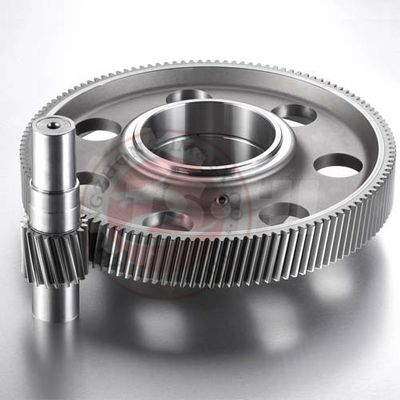 DIN GB Internal / External Gear Forging Stainless Steel For Ring Rolling Machine