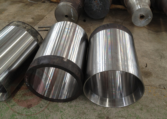 Custom Forged Cylinder Piston EN DIN , Stainless Steel Cylinder Seat For Railroad Bridge