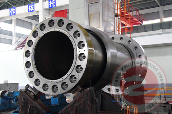 Alloy Steel Forged Spindle Shaft Forging 100T OEM For Hydraulic Generator