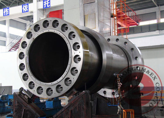 Large Shaft Forged Spindle ASTM GB , Finish / Rough Machined Forging