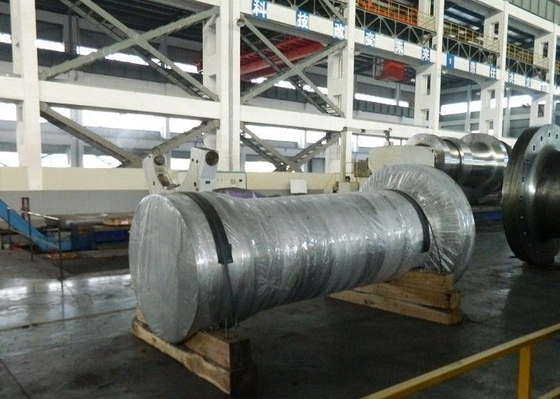 Electric Machinery Hydraulic Turbine Main Shaft Forging 100T OEM , High Precision