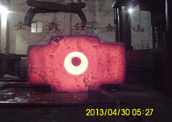 High Strength Open Die Cylinder Parts Forgings API For Metallurgy cylinder forging