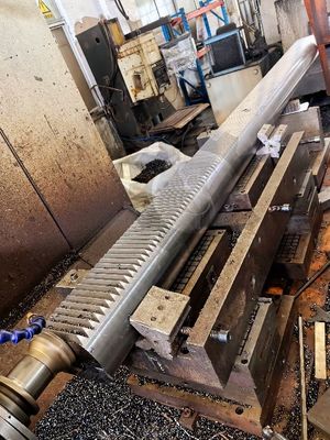 gear segment, quenched and tempered gear rack, induction hardening