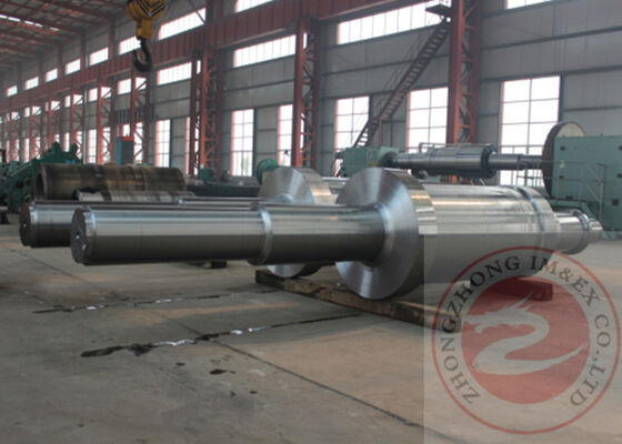 Turbine Rotor shaft, forging, alloy steel, generator turbine rotor, high pressure steam turbine