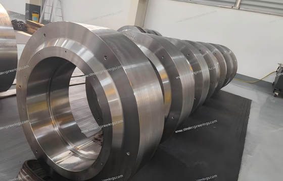 EN 26 AS1444 - X9940-X Crane wheels, wheel forging, alloy steel wheel ring forging trunnion wheel